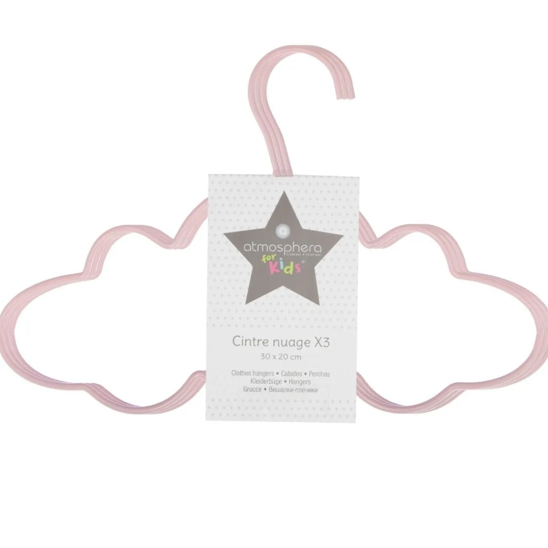 ATMOSPHERA 3 cintres "Nuage" enfant Sale