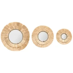 ATMOSPHERA 3 miroirs "Alba", Raphia Online