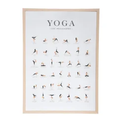 ATMOSPHERA Affiche encadrée "Yoga"