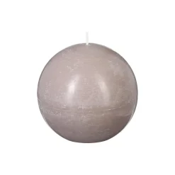 ATMOSPHERA Bougie boule rustique "Olia" New