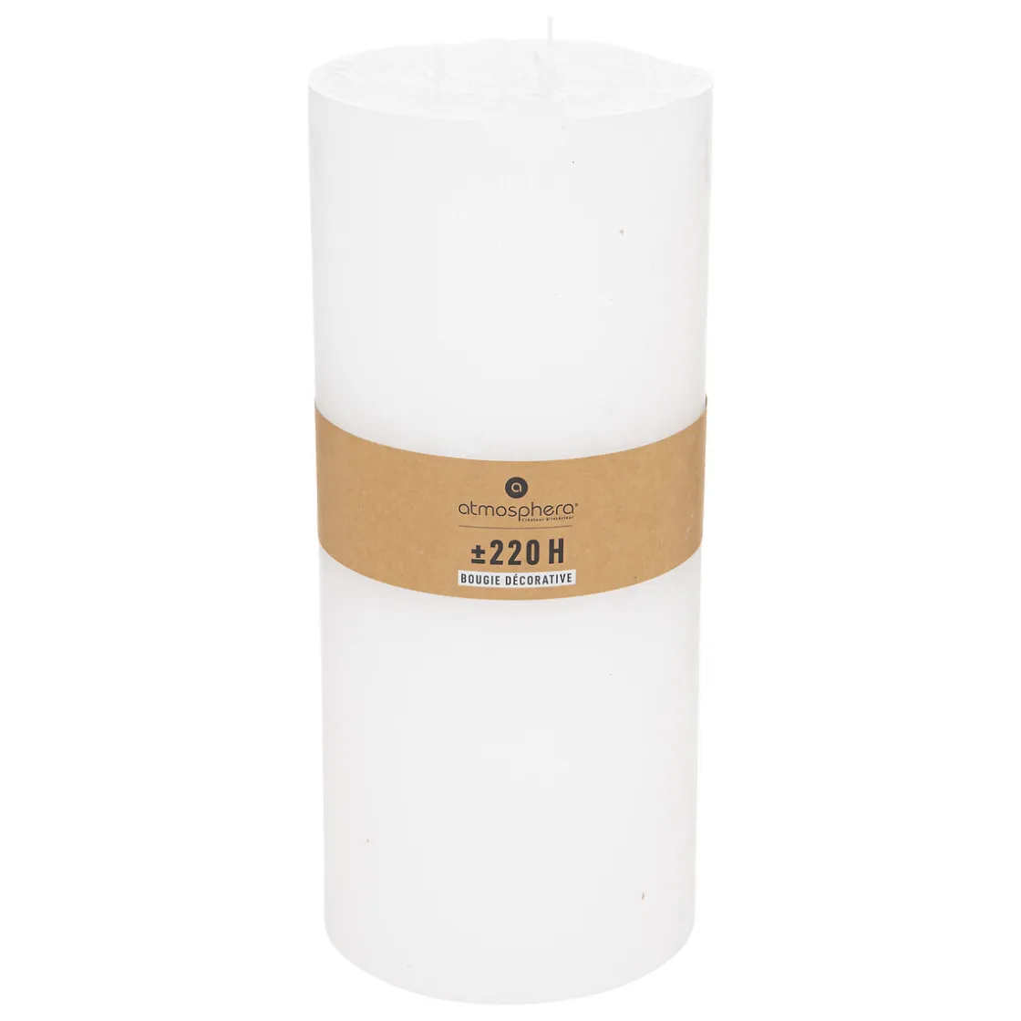 ATMOSPHERA Bougie rustique 3 mèches "Olia" Discount