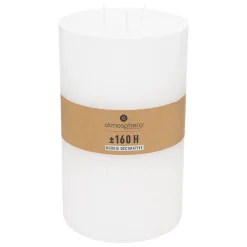 ATMOSPHERA Bougie rustique 3 mèches "Olia" New