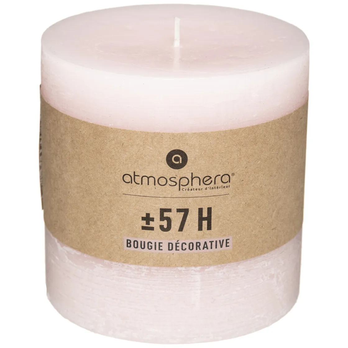 ATMOSPHERA Bougie rustique "Olia" New