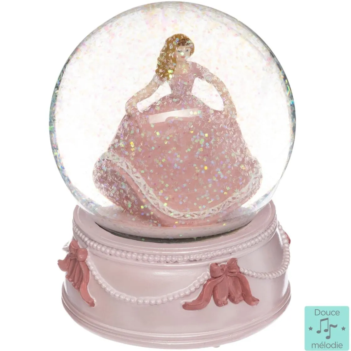 ATMOSPHERA Boule à neige musicale "Princesse" Hot