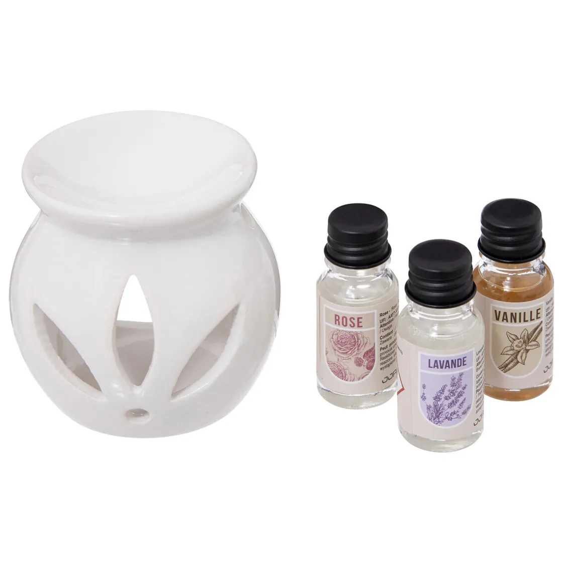 ATMOSPHERA Brûle-parfum avec 3 huiles Discount