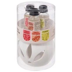 ATMOSPHERA Brûle-parfum avec 3 huiles Outlet