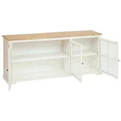 ATMOSPHERA Buffet 3 portes en verre