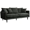 ATMOSPHERA Canapé velours "Candice" Clearance