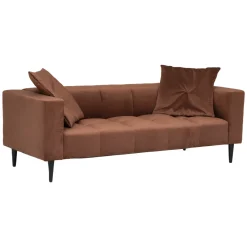 ATMOSPHERA Canapé velours "Indra" Hot