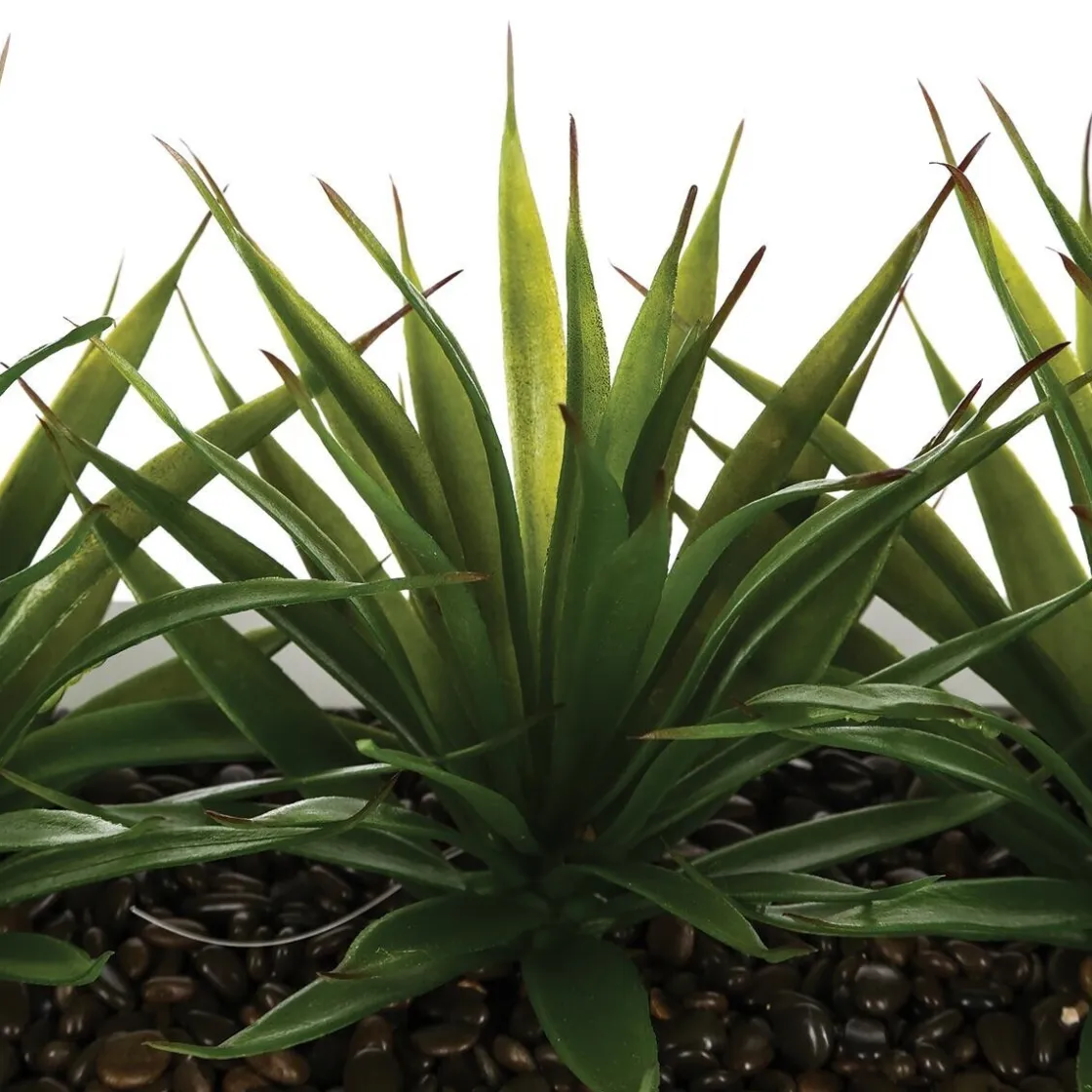 ATMOSPHERA Centre de table 3 aloe vera artificielle New