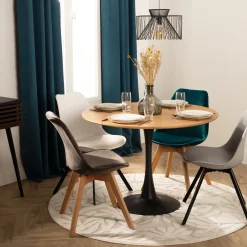 ATMOSPHERA Chaise "Baya", pieds hêtre New