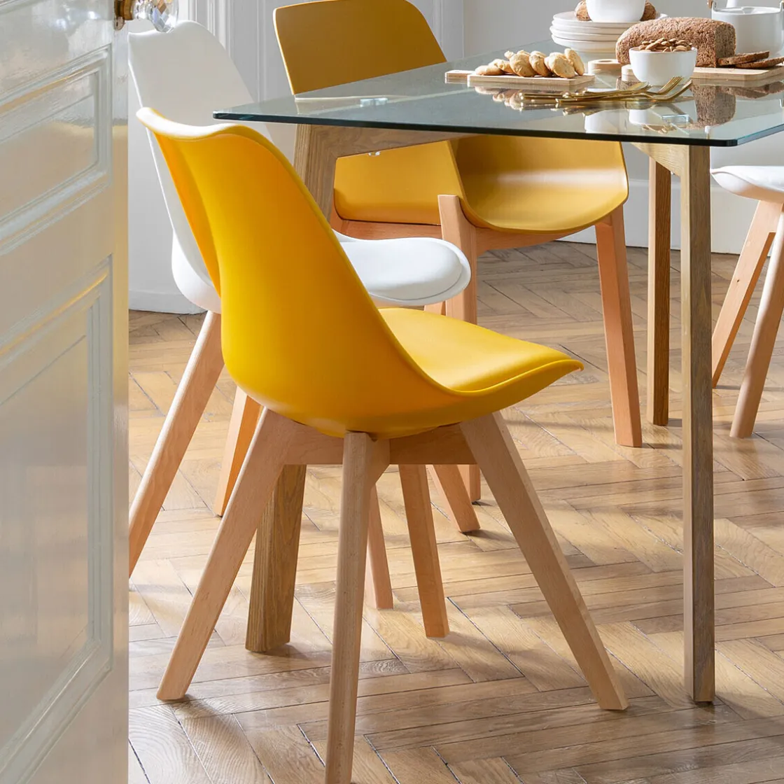 ATMOSPHERA Chaise "Baya", pieds hêtre Online