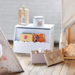 ATMOSPHERA Coffre à jouets et bibliothèque enfant Clearance
