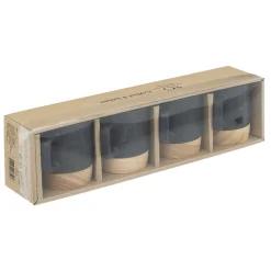ATMOSPHERA Coffret 4 tasses 