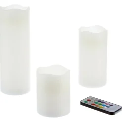 ATMOSPHERA Coffret de 3 bougies LED Best