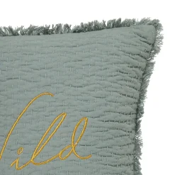 ATMOSPHERA Coussin brodé