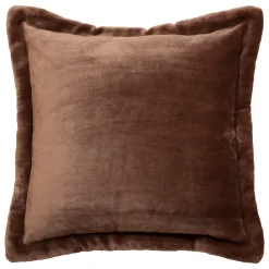ATMOSPHERA Coussin flanelle "Cuddly" New