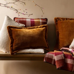 ATMOSPHERA Coussin flanelle
