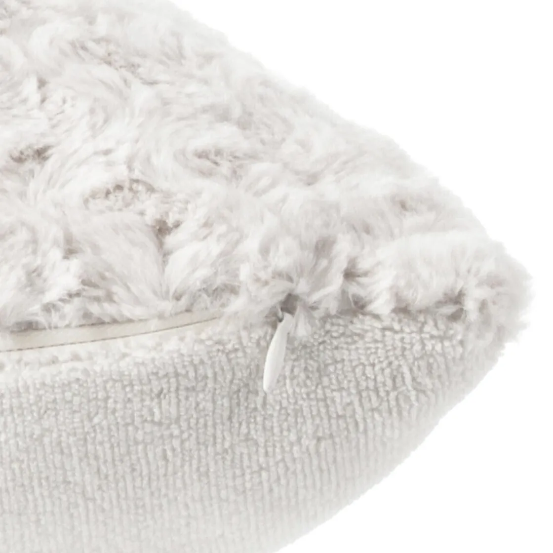 ATMOSPHERA Coussin fourrure bouclé Hot