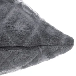 ATMOSPHERA Coussin losanges, flanelle Discount