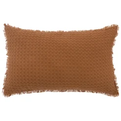 ATMOSPHERA Coussin nid d'abeille "Widdy" New