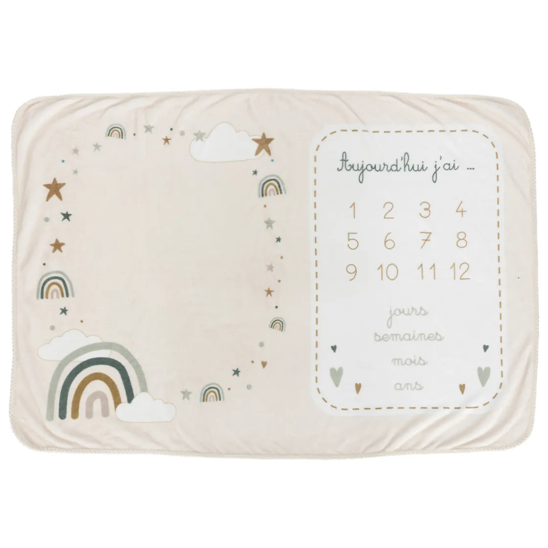 ATMOSPHERA Couverture étape bébé "Eloic" Sale