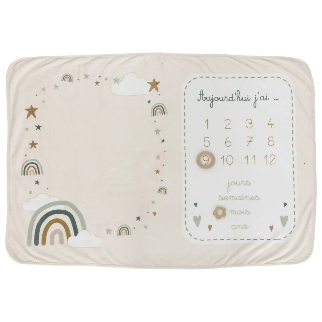ATMOSPHERA Couverture étape bébé "Eloic" Sale