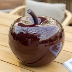 ATMOSPHERA Déco à poser d'extérieur pomme "Glossy" Hot