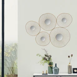 ATMOSPHERA Déco murale 5 miroirs 
