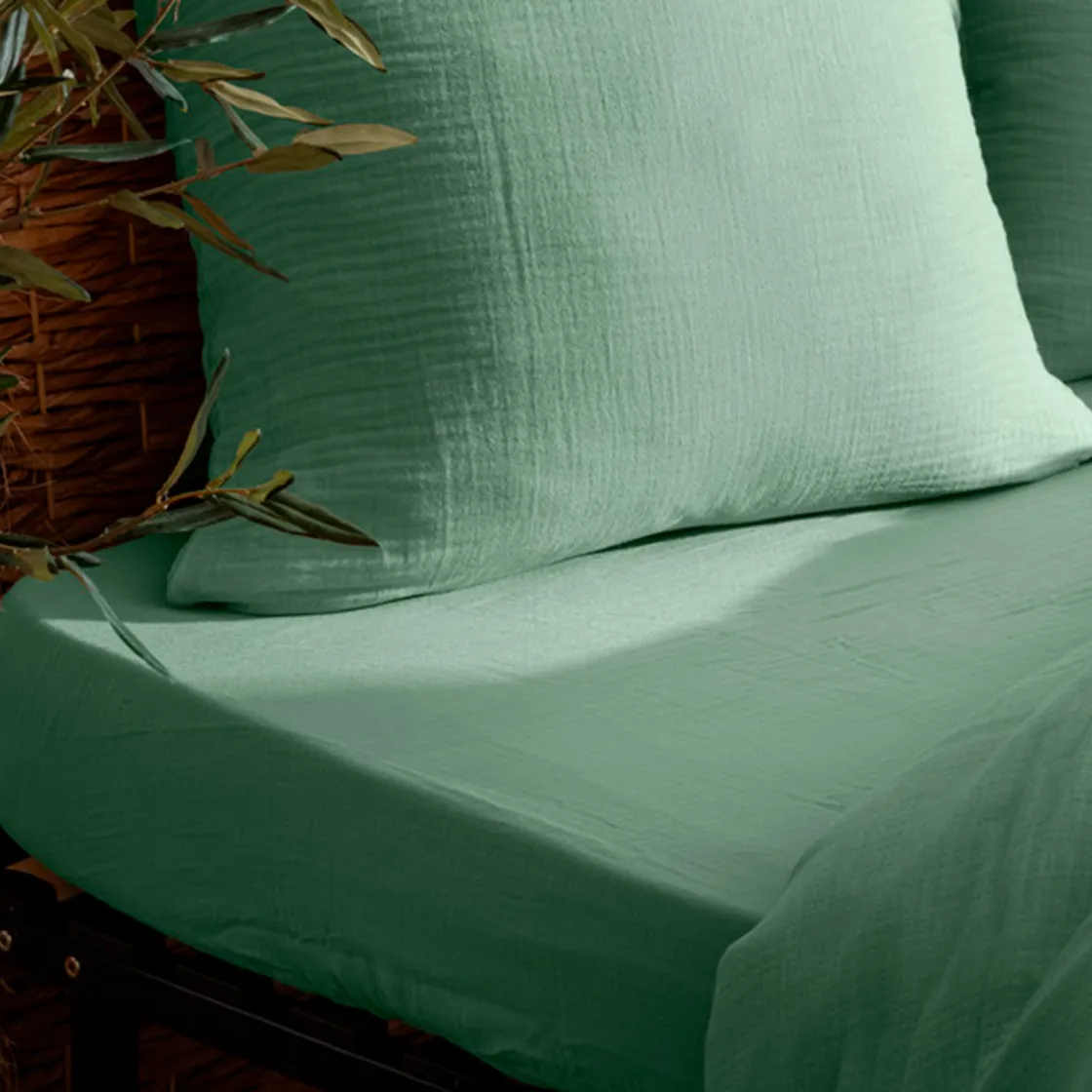 ATMOSPHERA Drap-housse "Flora" Discount