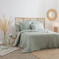ATMOSPHERA Drap-housse "Linah", lin lavé Online