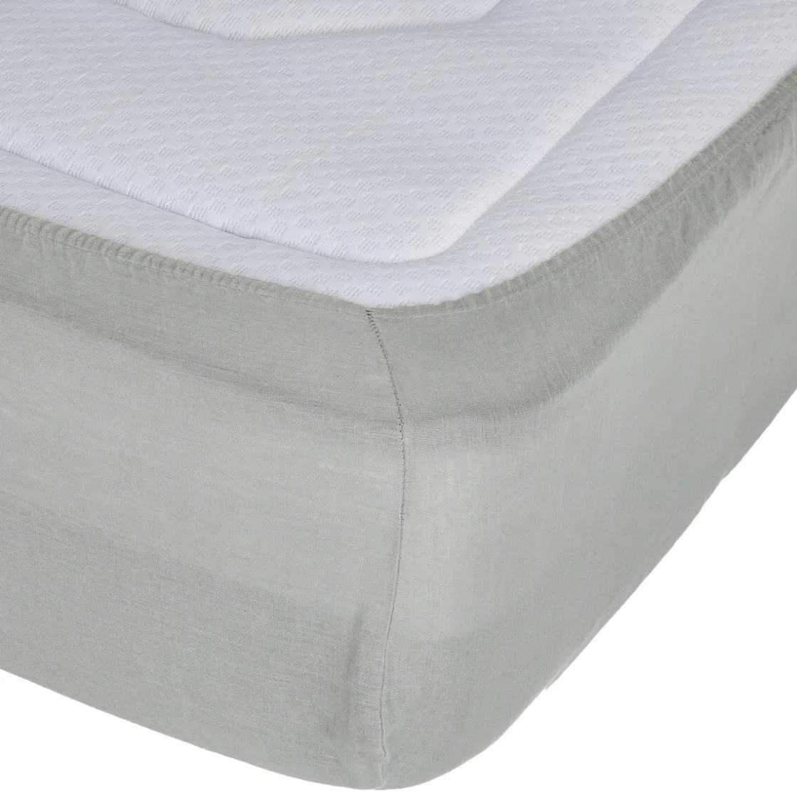 ATMOSPHERA Drap-housse "Linah", lin lavé New