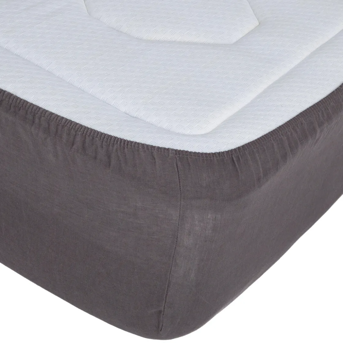 ATMOSPHERA Drap-housse "Linah", lin lavé Outlet