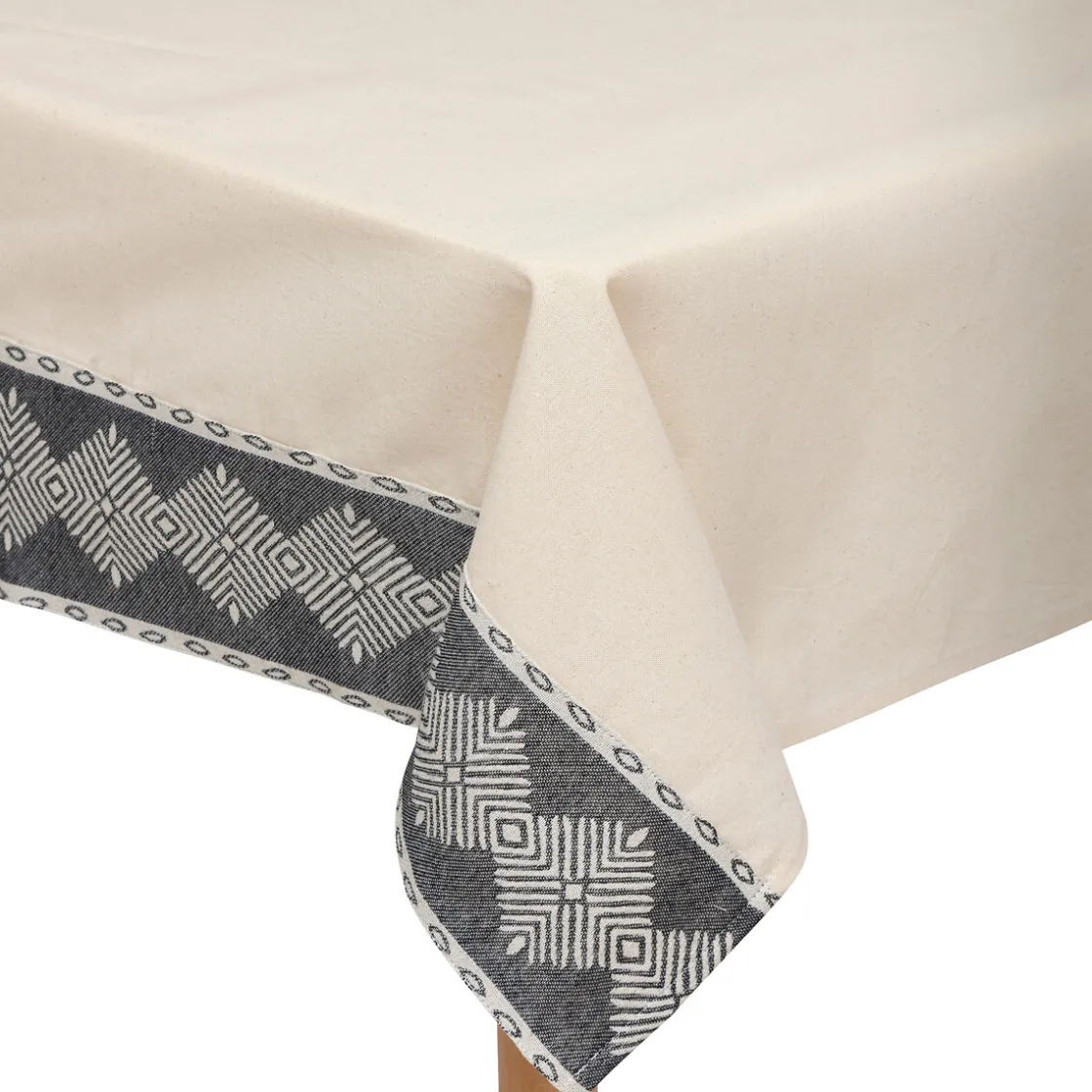ATMOSPHERA Ensemble nappe et 6 serviettes "Inuit", coton Best
