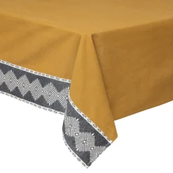ATMOSPHERA Ensemble nappe et 6 serviettes 