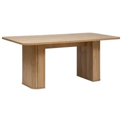 ATMOSPHERA Ensemble table à manger "Colva" + 4 chaises "Isak" New