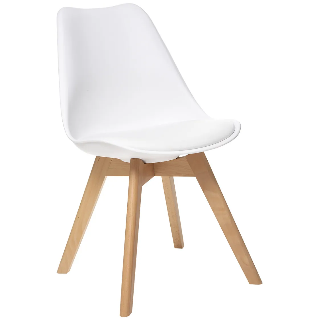 ATMOSPHERA Ensemble table à manger extensible "Olaf" + 4 chaises "Baya" New