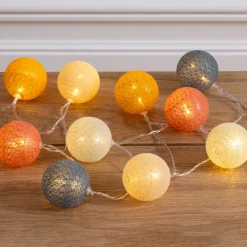 ATMOSPHERA Guirlande LED 10 boules "Oya", pile Outlet