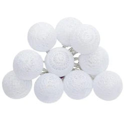 ATMOSPHERA Guirlande LED 10 boules, pile