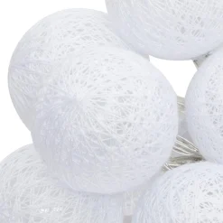 ATMOSPHERA Guirlande LED 10 boules, pile