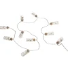 ATMOSPHERA Guirlande LED 10 fleurs, pile Hot