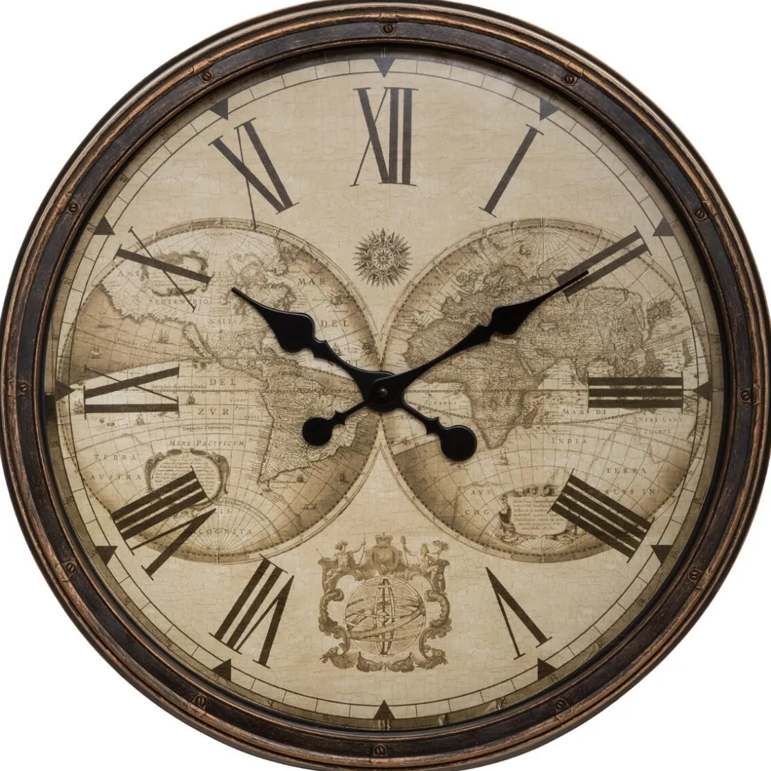 ATMOSPHERA Horloge monde "Tomy" Clearance