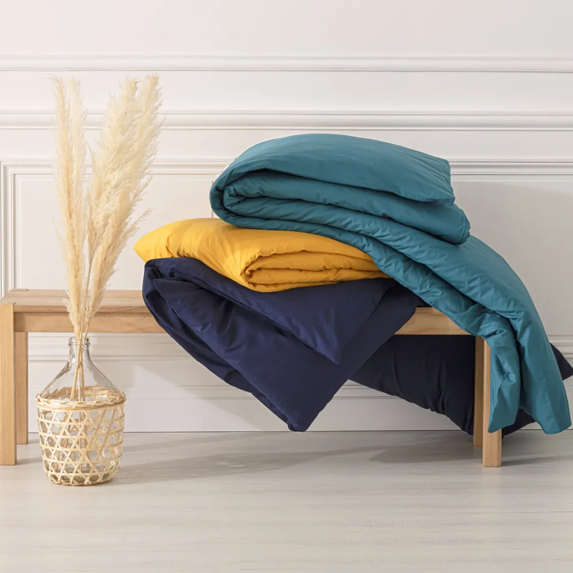 ATMOSPHERA Housse de couette, coton Discount