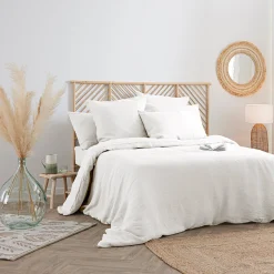 ATMOSPHERA Housse de couette "Linah", lin lavé Clearance