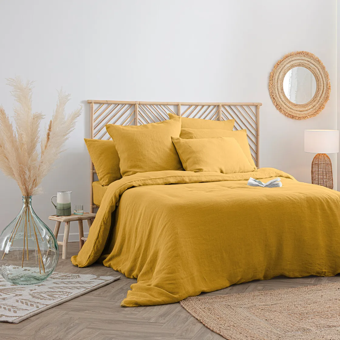 ATMOSPHERA Housse de couette "Linah", lin lavé Best