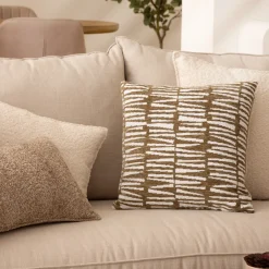 ATMOSPHERA Housse de coussin "Jeni", chenille New