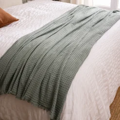 ATMOSPHERA Jeté de lit "Widdy", coton Outlet
