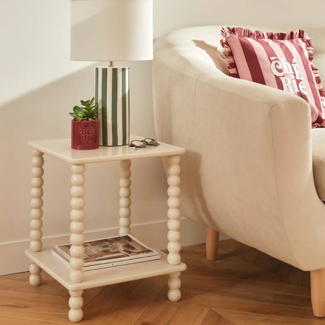 ATMOSPHERA Lampe à poser champignon Secteur "Frida" Outlet