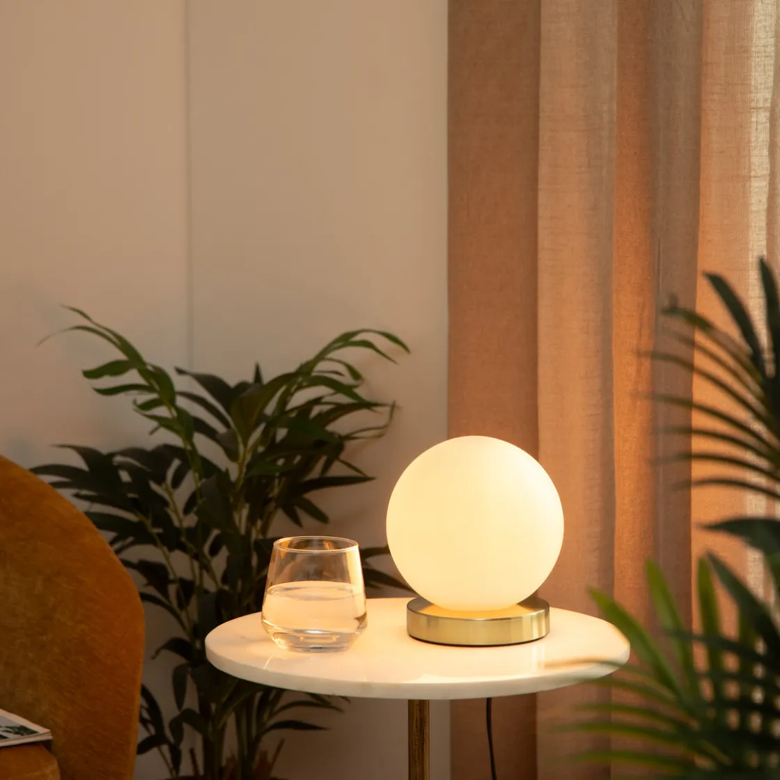 ATMOSPHERA Lampe boule "Dris" Hot