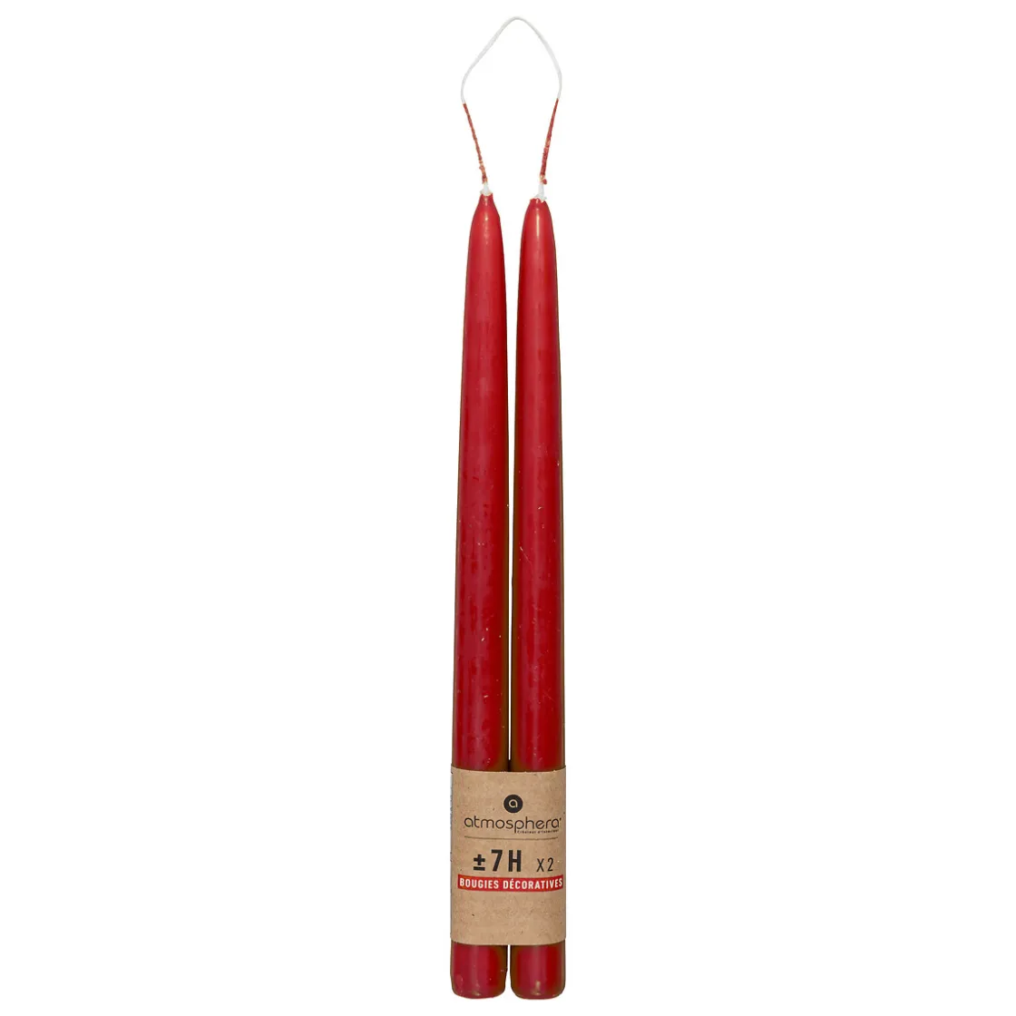 ATMOSPHERA Lot de 2 bougies bâtons "Hugo" Online
